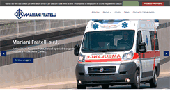 Desktop Screenshot of marianifratelli.it