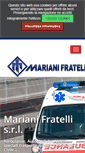 Mobile Screenshot of marianifratelli.it